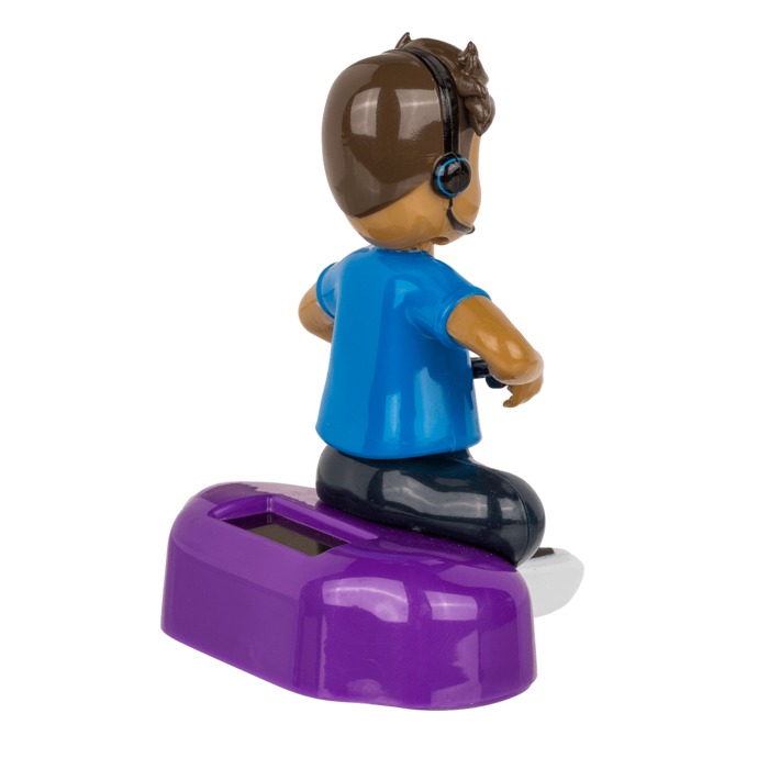 Solární figurka Gamer – pohyblivý dárek pro hráče a fanoušky her