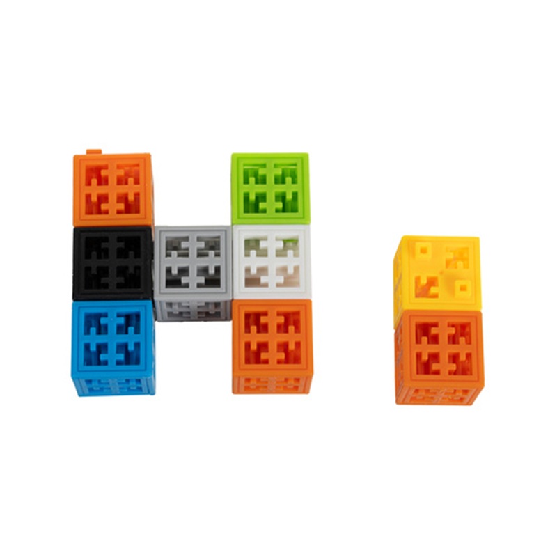 Stavebnice s kreativními bloky 2x2x2cm 160 ks - Kruzzel 26377