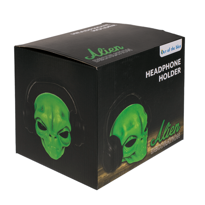 Mimozemský držák na sluchátka – Alien