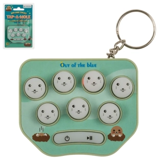 Přívěsek na klíče - mini hra na postřeh TAP A MOLE