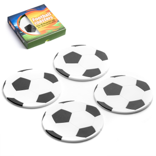 Silikonové podtácky pro fotbalistu sada 4 ks - Fotbalový míč